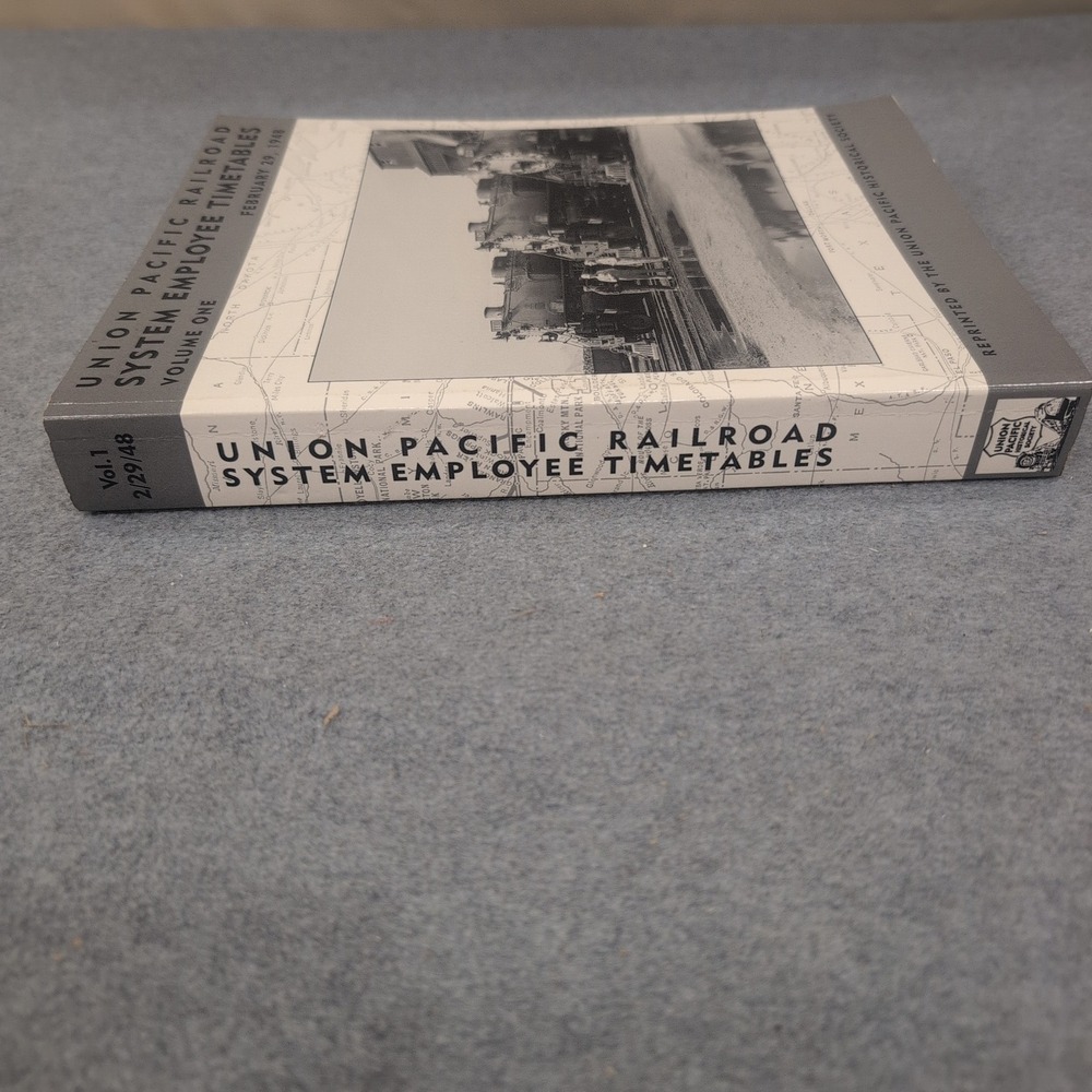 Union Pacific Railroad System Employee Timetables Vol 1 Feb 29 1948 2000 Reprint - Picture 2 of 5